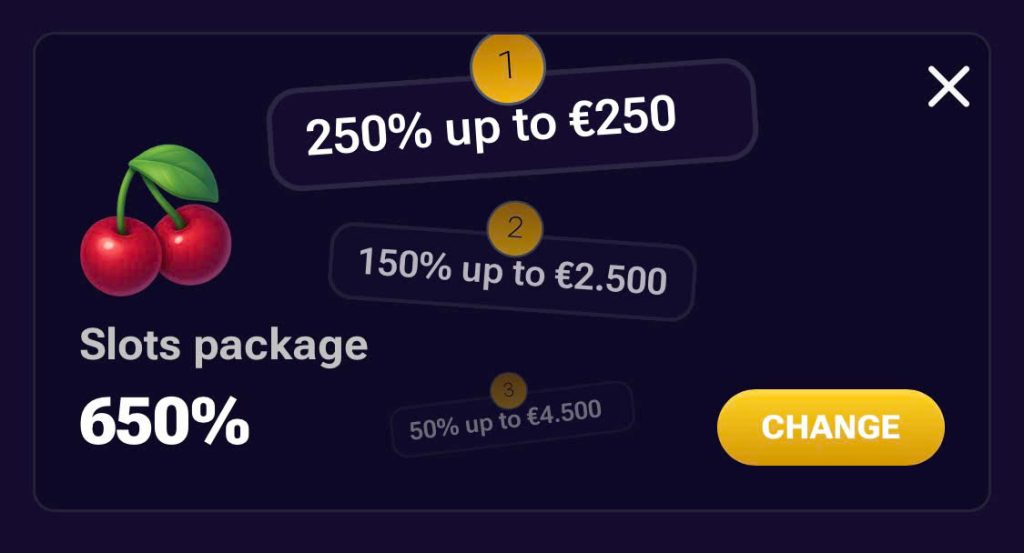 SPINTIME Newbie Welcome Promotion - Bonus up to 650%